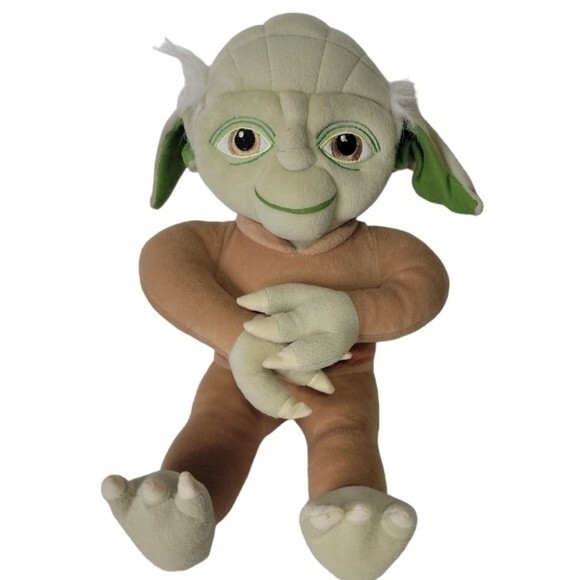 Yoda Star Wars Plush Lucas Film Ltd Stuffed Doll 12" Seated stuffed animal - Picture 1 of 5